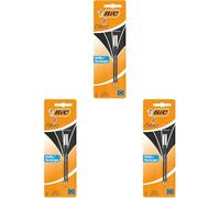 BIC 931 779 4colours pluma recarga, 1 mm, Blister de 2 piezas, negro (Paquete de 3)