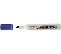 BIC 943194 Whiteboard - Marcador velleda 1791, punta biselada, azul
