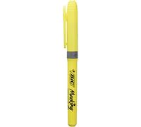 Bic marcador fluorescente amarillo punta biselada 1,6-3,3 mm. 811935