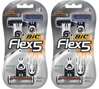 BIC Bic Flex 5 degli uomini del rasoio Dimensioni 2pk Bic Flex 5 da uomo Rasoio 2pk