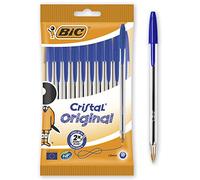 Bolígrafo BIC Cristal Original Medium Azul, Blister x10