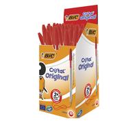 BOLIGRAFO BIC CRISTAL ROJO -UNIDAD