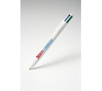 BIC Bolígrafo Multicolor, 4 Colores, Edición Especial Asterix, Diseños Surtidos, Colección de 3 Modelos