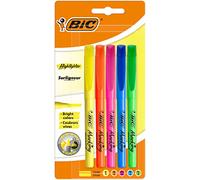 BiC Brite Liner - Rotuladores fluorescentes (5 unidades)