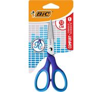 Bic Comfort 926 278 Tijeras, 13cm, Rosa Azul