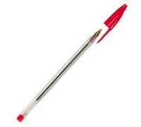 BIC Cristal Bolígrafo Rojo (0.4mm)