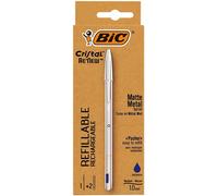 Bic cristal recargable mate de 1.0 mm