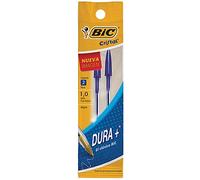 Bic Cristal Stick Ball Pens, Medium Point, Blue, 2-Pack