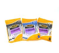 BIC Cristal Xtra Bold Ballpoint Pen, Bold Point (1.6mm), Black, 24-Count