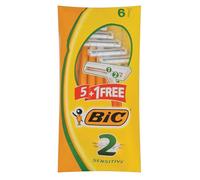 BIC Cuchillas 2 Sensitive, 5 unidades