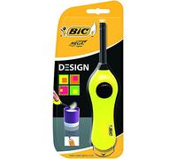 BIC Mega Encendedor, diseño estándar, más ligero - varios colores, color Assorted N/A