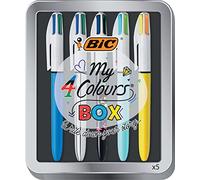 BIC - Estuche 4 Bolígrafos Bic De 4 Colores Collection Box - -5% En Libros