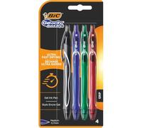Bic Gel-ocity, Bolígrafos de tinta de gel de secado rápido (4 unidades),