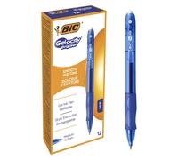 BIC Gel-ocity, Bolígrafos Originales Gel, Punta Media (0,7 mm), Agarre Cómodo, T