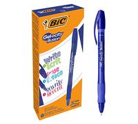 Bic Gel-ocity Illusion Caja 12 Bolígrafos Tinta de Gel Borrable Azul
