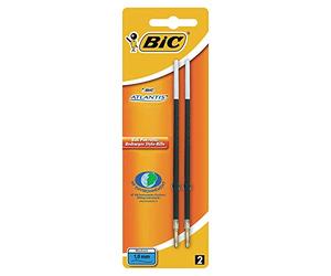 BIC IS1197 bolígrafo repuesio, tinta negra indeleble 1 mm CIE
