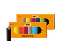 BIC - Juego de 16 encendedores Maxi de Chispa Surtidos
