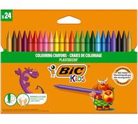 Niños Plastidecor Crayons Color Dureza larga duración afilable Vivid Surtido Ref. 829772 [Pack de 24]