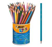 BIC Kids Evolution - Lápices de colores (60 unidades), multicolor
