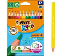 Bic kids evolution triangle ecolutions, lapices de colores triangulara