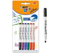 Bic Kids Velleda Rotulador para Pizarra Blister en 6 Colores Surtidos
