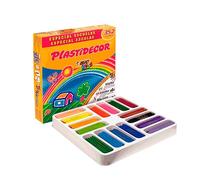 Bic kids plastidecor pack de ceras lavables, especial escuelas, óptim
