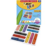 Lápices De Cera Bic Plastidecor Peques Colores Surtidos 12cm (h) 144 Unidades
