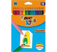 BIC Kids Tropicolors 2 Colouring Pencils 18 Pack Box x 18 (Importación USA)