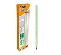 BIC Lápices Evolution Pastel caja de 12 unidades