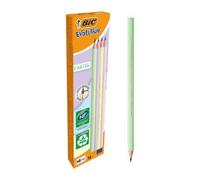 BIC Lápices Evolution Pastel caja de 12 unidades