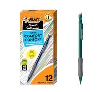 Bic Lápiz mecánico Xtra-Comfort, punta media (0.7 mm), 12 unidades