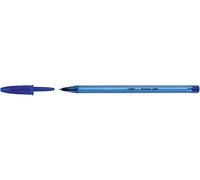 BIC Lote de 10 bolígrafos de cristal SOFT punta media de 1,2 mm, tinta azul