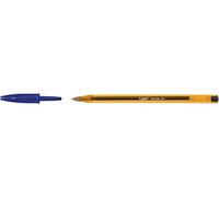 BIC - Lote de 12 bolígrafos de punta fina (punta fina), color azul