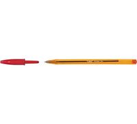 Bic 760106 - Bolígrafo de cristal punta fina, 0.8 mm, Rojo