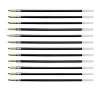 BIC - Lote de 12 recambios para bolígrafo de 4 colores (punta media, 1 mm), color azul