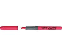 BIC - Lote de 6 subrayadores Highlighter Grip PTE bisel Moy. Rosa