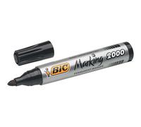 Bic Marking 2000 rotulador permanente punta redonda negro | Pack 12 uds: