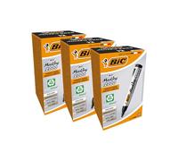 BIC Marking 2000 ECOlutions, rotuladores permanentes punta media, material oficina, negro, caja de 36