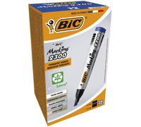 BIC Marking 2300 ECOlutions Marcadores Permanentes de Punta Biselada Media - Azu