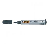 Bic Marking 2300 - Rotulador permanente negro con punta de cincel