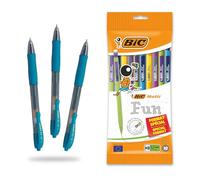 BIC Matic Combos - Portaminas de 0,7 mm, 10 unidades desechables y bolígrafo Pilot G2 07 de tinta de gel retráctil, punta de 0,7 mm, punta de 0,39 mm, 3 unidades