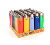 BIC Mechero de fricción Slim J23, neutro, surtido, paquete de 50 unidades, 1 unidad (1 x 50 unidades)
