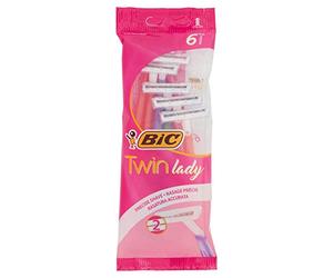 BIC Navajas Twin Lady 6 unidades desechables