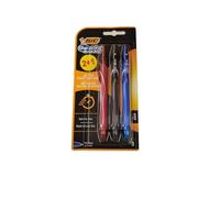 Bolígrafo de Tinta de Gel Retráctil Bic Gelocity Quick Dry 972035/ 3 unidades/ Surtidos