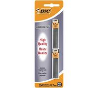 BIC Pack de Minas de Grafito BIC Criterium HB 0,7 mm, 2 Recambios BIC Velocity