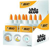 BIC Pegamento Líquido White Glue - 118 ml, Caja de 8