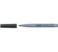 BIC Marking Fine ECOlutions marcadores permanentes punta fina - Negro, Caja de 12 unidades