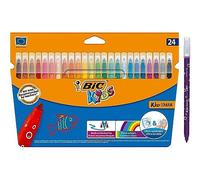 Bic Kids Kid Couleur Medium Tip Ultra Washable Water-Based Felt Tip Pen (Assorte