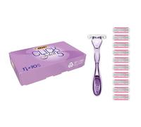 BIC Click 5 Soleil Maquinilla de Afeitar Mujer + 10 Cuchillas Recambio de 5 Hojas