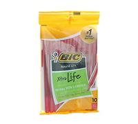 BIC ROUND STIC MED RED 10CT